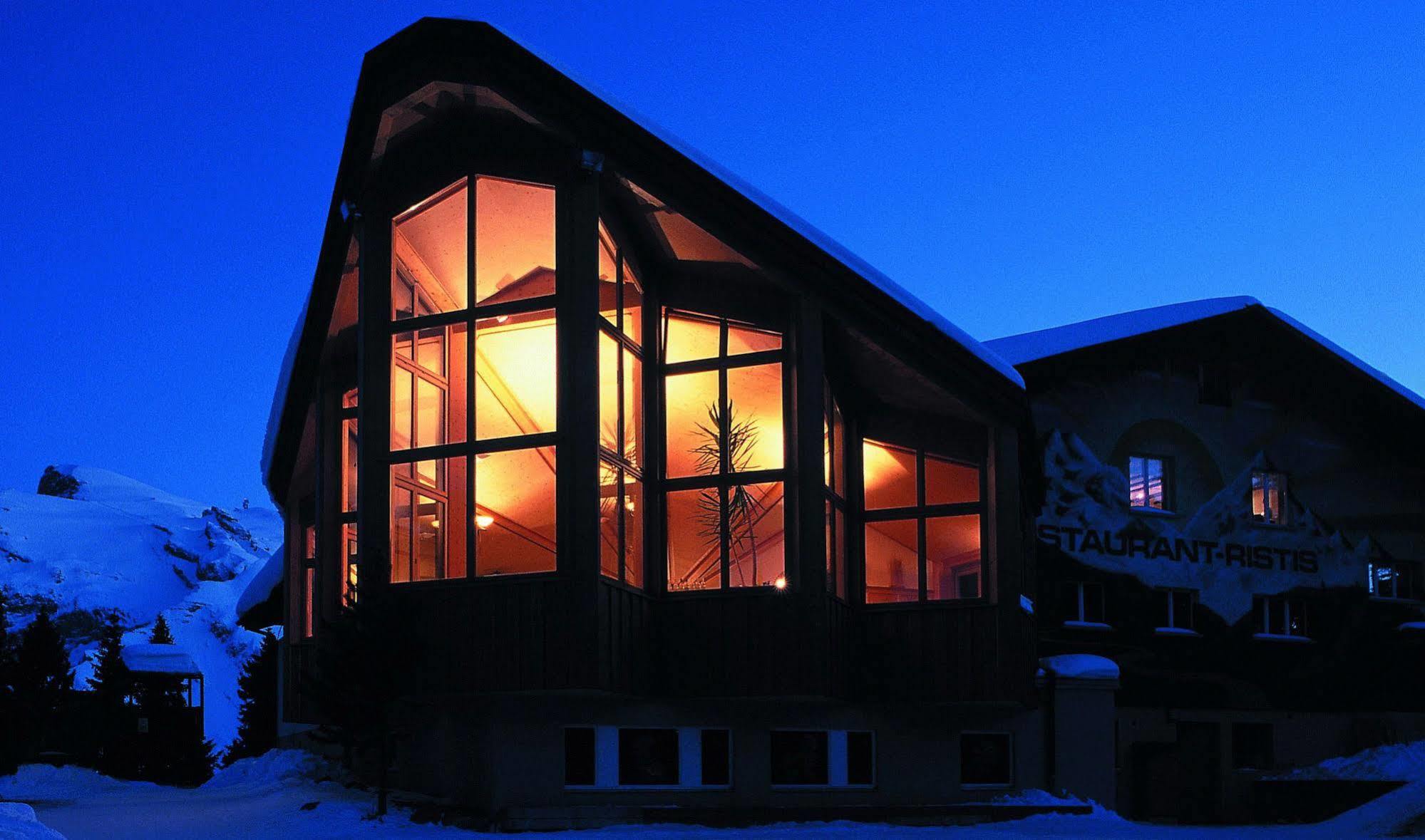 Berglodge Restaurant Ristis Engelberg Exterior foto